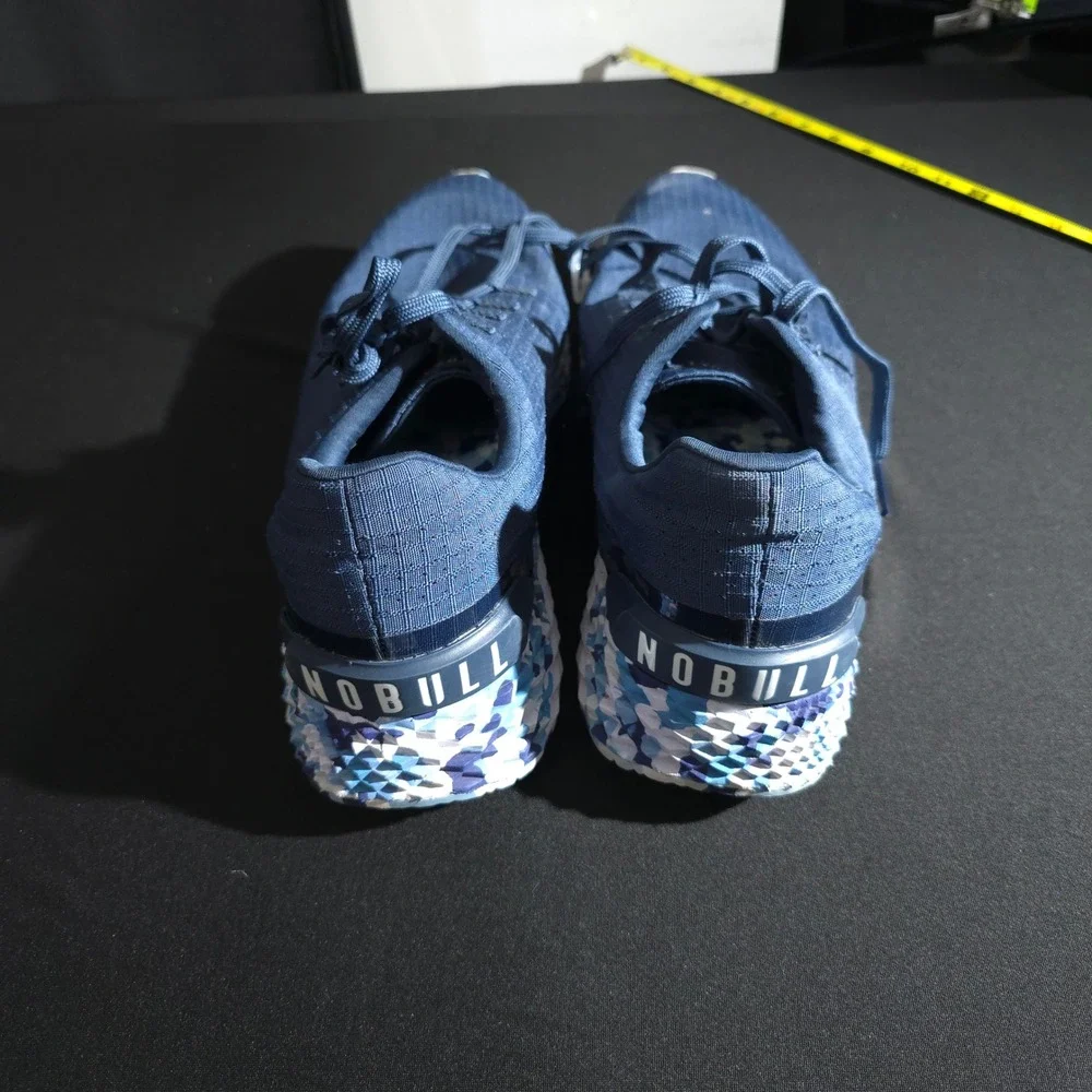 NOBULL Training Shoes Mens 14 Navy Blue Camo Sole Crossfit Gym Trainer Lifting